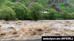 Դեբեդ գետը Լոռիում, 26-ը մայիսի, 2024թ.