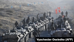 Падчас вучэньняў АДКБ у Кіргізстане, 2023 год