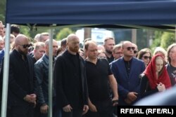 Похороны Валерия Чекалова