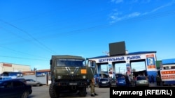 Військова техніка Росії в Керчі