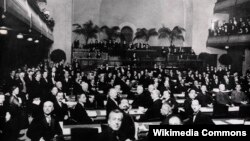 Улуттар Лигасынын Жыйынынын алгачкы отуруму. 15.11.1920. 