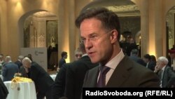 Прем'єр-міністр Нідерландів Марк Рютте під час Мюнхенського безпекового форуму. Мюнхен, 17 лютого 2024 року