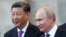 Chinese President Xi Jinping (left) and Russian President Vladimir Putin (file photo)