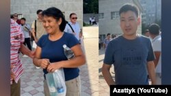 Рита Карасартова жана Атай Бейшенбек. 23-июнь, 2023-ж. 