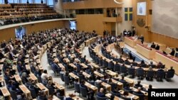 نمایی از پارلمان سوئد