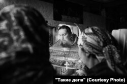 Sunday liturgy in the village of Nazimovo