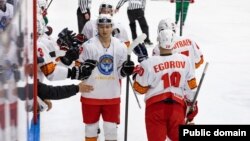 Кыргызстандын хоккей боюнча улуттук курама командасы.