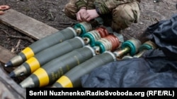 Робота українських мінометників на фронті. Бахмутський напрямок, Донецька область, 31 травня 2023 року