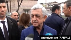 Третий президент Армении Серж Саргсян