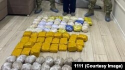 Ири өлчөмдө маңзат ташыган эл аралык агымга бөгөт коюлду. Сүрөт ИИМге таандык.