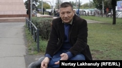 Каракалпакский активист Жангельды Жаксымбетов. Алматы, 27 сентября 2023 года  