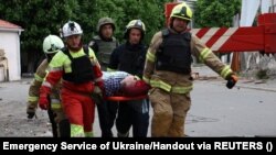 Фото від 19 квітня 2024 року, коли російська арамія завдала ракетного удару по Дніпру. Тоді 3 людини загинули, а 24 отримали поранення.