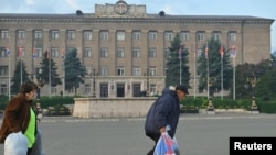 Արցախ - Ստեփանակերտի կենտրոնական հրապարակը սեպտեմբերի 24-ին