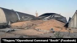 Наслідки удару Росії по портовій інфраструктурі Одещини, 24 липня 2023 року