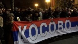 Right-Wing Protesters Attempt To Storm Serbian Presidency In Belgrade
