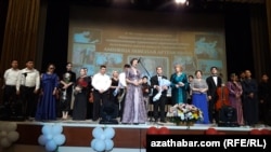 Концерт в честь основателя туркменской скрипичной школы Николая Амиянца. Ашхабад, 3 июня 2024 г.