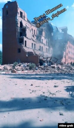 Наслідки удару по командному пункту 6-ї загальновійськової армії РФ в Білгородській області