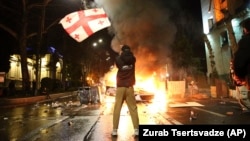 9 марта 2023 года, участник акции против законопроекта об «иноагентах»