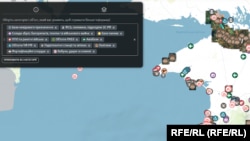 На оновленій карті 12 категорій, 232 військові об’єкти, 63 геолокації фортифікаційних споруд, а також відмічені місця 51 випадку прильотів по російських військових обєктах та логістичній інфраструктурі