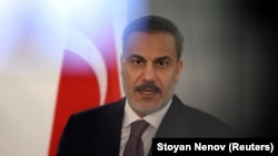 Թուրքիայի արտաքին գործերի նախարար Հաքան Ֆիդանը: 