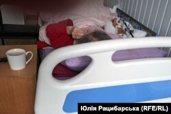 Валентина Романчук у шелтері Дніпра