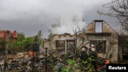  Житловий будинок пошкоджений внаслідок російського ракетного удару під час атаки Росії на Україну, Одеса, Україна, 20 квітня 2024 року. Фото ілюстративне