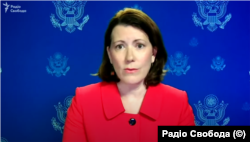 Андреа Калан, офіційний представник Державного департаменту США