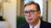 Serbian President Aleksandar Vucic (file photo)