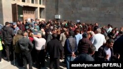 Տեղահանվածները Գորիսում, 29 սեպտեմբերի, 2023թ. 