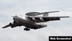 На фото А-50. Залужний офіційно підтвердив, що Повітряні сили ЗСУ знищили літак РФ дальнього радіолокаційного виявлення А-50 