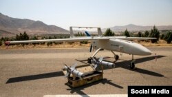 Mohajer-6 учкучсуз учуучу аппараты.