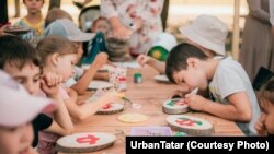 Фестивальдә балаларга аерым остаханәләр дә оештырылган