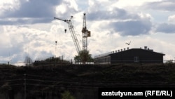 Շինաշխատանքեր ռուսական ռամաբազայի տարածքում, Հյումրի, 4-ը հունիսի, 2024թ.
