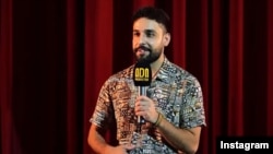 Turkmen blogger and comic Muhammed Mammedov (file photo)