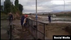 Өзгөчө кырдаалдар министрлиги тараткан видеодон алынган сүрөт.