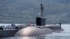 Падводная лодка пад сьцягам расейскага вайскова-марскога флёту, архіўнае фота