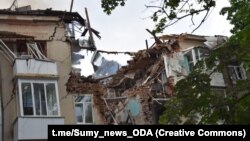 Наслідки удару дрона Shahed, Суми, 3 липня 2023 року