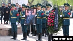 Сталбек Алмасбековду акыркы сапарга узатуу зыйнаты. 7-апрель, 2023-жыл.