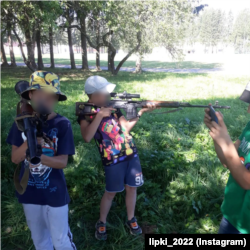 Фото з табору «Липки» у Вітебській області