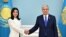 Saida Mirziyoyeva (daughter of Uzbek President Shavkat Mirziyoyev) and Kazakh President Kassym-Jomart Tokayev. Photo by Akorda