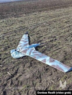 Збитий українськими військовими розвідувальний БПЛА «Zala»