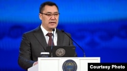 Президент Садыр Жапаров. 