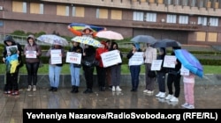 Акція дружин військовослужбовців ЗСУ на підтримку демобілізації, Запоріжжя, 12 листопада 2023 року