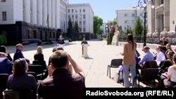 ՆԱՏՕ-ի գլխավոր քարտուղարն ու Ուկրաինայի նախագահը հանդես են գալիս մամուլի ասուլիսով, 29-ը ապրիլի, 2024թ.