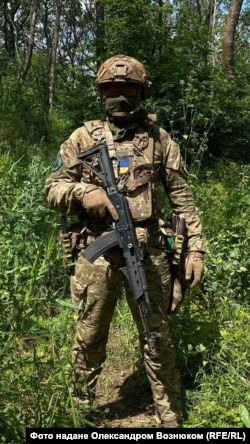 Олександр Вознюк на службі