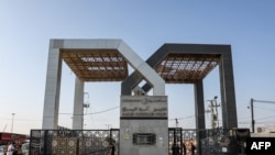 Кантрольна-прапускны пункт Рафах на мяжы Эгіпту і сэктару Газа