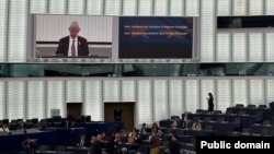 Фотография с фейсбуковской страницы главы армянской делегации в ПАСЕ Рубена Рубиняна 