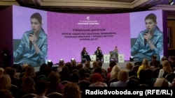 Ольга Стефанішина, віцепрем'єр-міністерка з питань європейської та євроатлантичної інтеграції України. Сьомий Український Жіночий Конгрес, 22 листопада 2023 року,