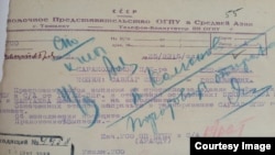 Тарыхчы Гүлзада Абдалиева архивден тапкан материалдар