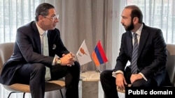 Հայաստանի և Կիպրոսի ԱԳ նախարարներ Արարատ Միրզոյան և Կոնստանտինոս Կոմբոս, արխիվ